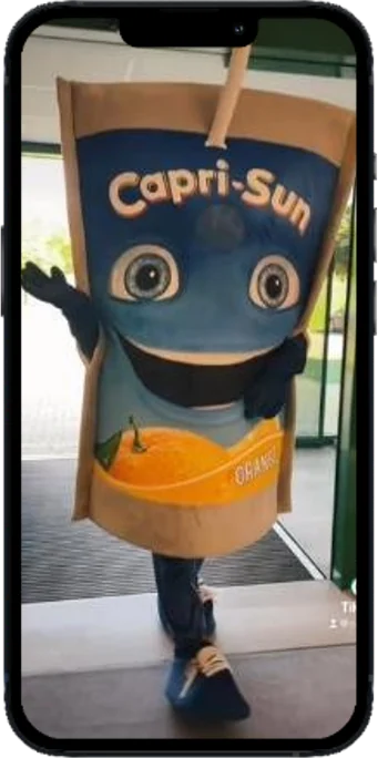 Capri Sun content on TikTok